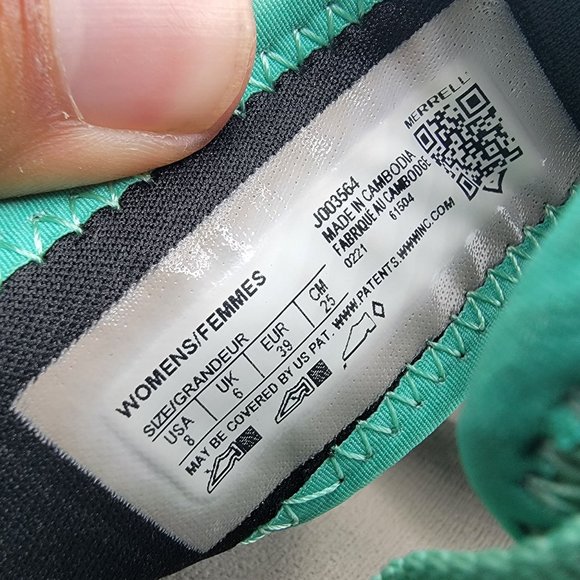 Merrell Alpine Strap Womens 8 Mint Green Sandals Shoes Casual Walking J003564 - Picture 7 of 13